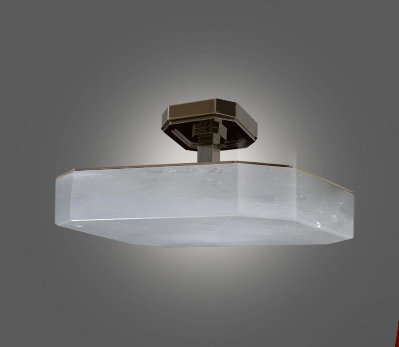 ROF18 Semi Flushmount By Phoenix In New Condition For Sale In New York, NY