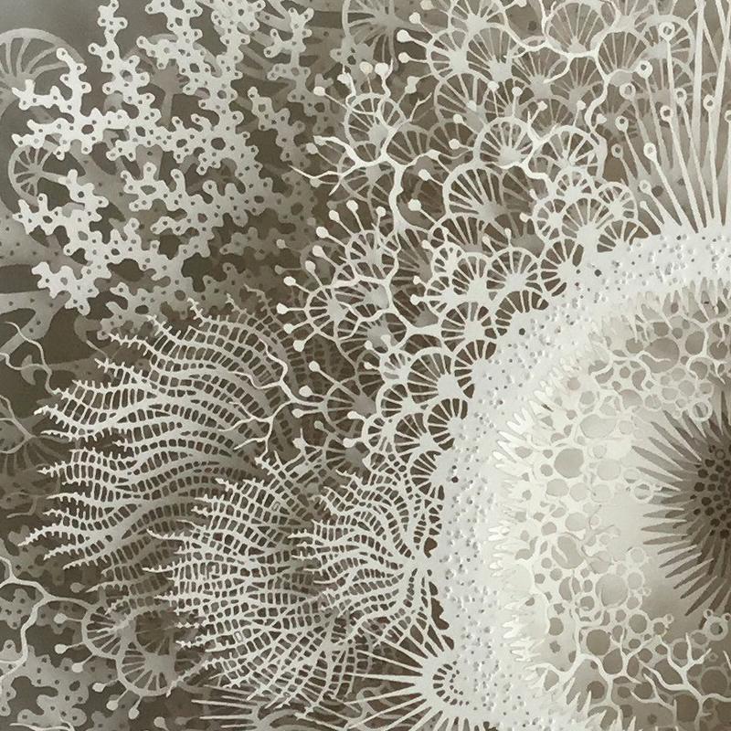 laser cut paper art