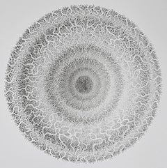 "Portal", Hand Cut, Laser Cut Paper Wall Relief Sculpture