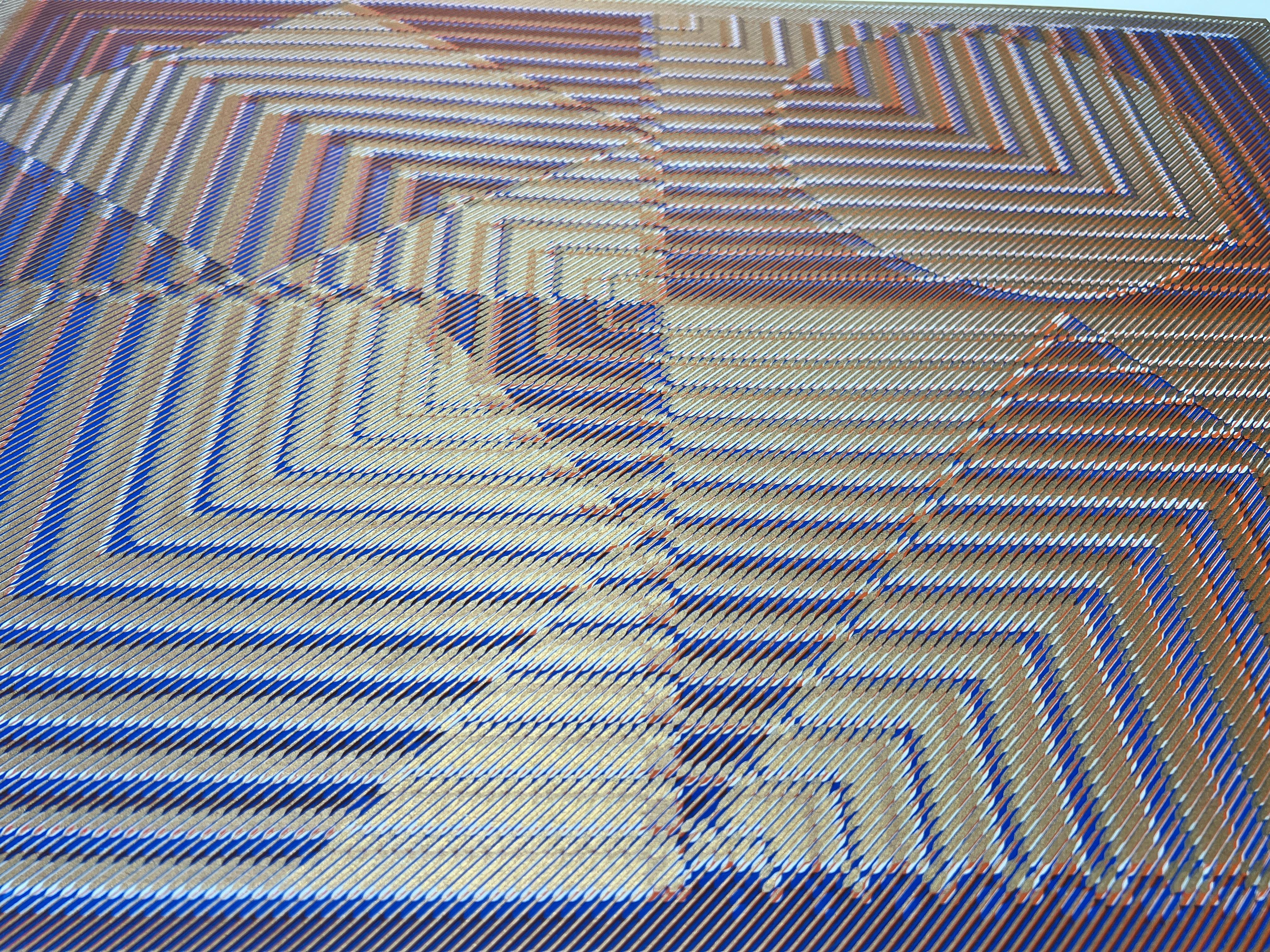 Rogelio Polesello(1939-2014) - Agata - Screen printing on BFK Rives paper - 1975 For Sale 4