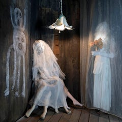 Alms – Roger Ballen, Color, Human, Staged, Bridal, Mannequin, Photography