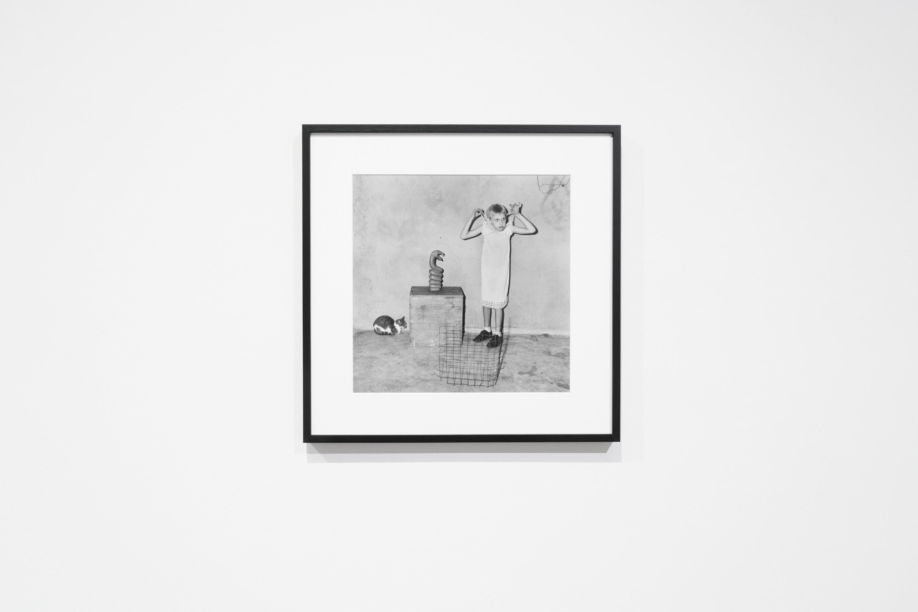 Dress Up – Roger Ballen, Black and White, Staged, Vintage Photography, Cat For Sale 2