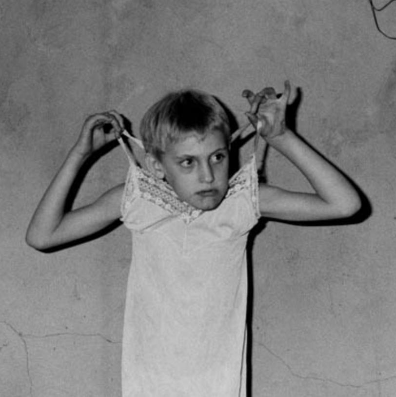 Dress Up – Roger Ballen, Black and White, Staged, Vintage Photography, Cat For Sale 3
