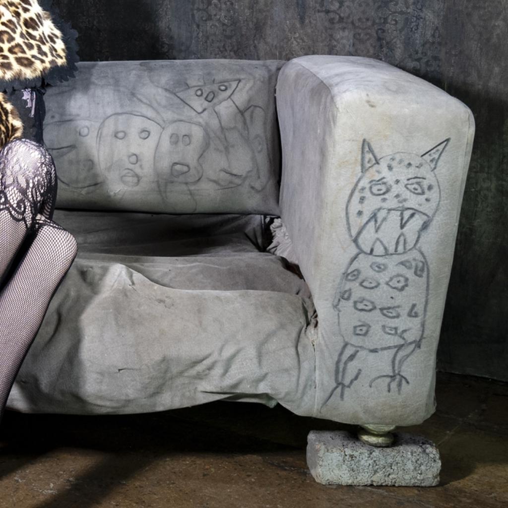 Leopard Lady – Roger Ballen, Color, Human, Staged, Animal, Photography For Sale 3