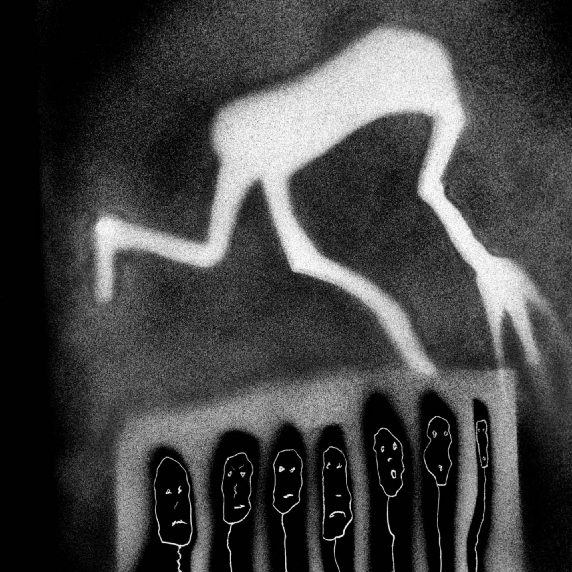Nightwalker - Roger Ballen, Schwarz und Weiß, Inszeniert, Leuchtkasten, Biennale Venedig