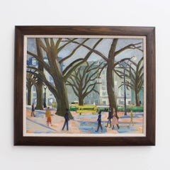 Runder Umschlag auf den Champs-lyses:: Paris