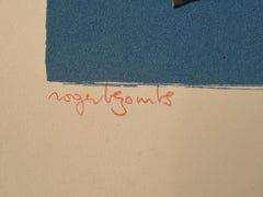 Litografia di pesci di Roger Bezombes