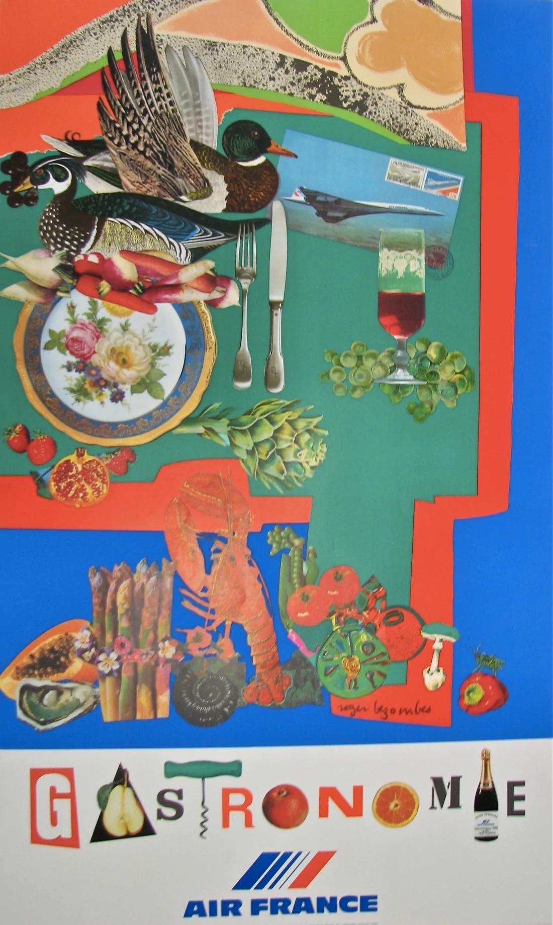 Artista: Roger Bezombes

Mezzo di comunicazione: Poster litografico, 1981

Dimensioni: 39,5 x 23,75 pollici, 100,3 x 60,33 cm

Carta per poster lucida - Condizioni A- (alcune pieghe minori su alcuni poster a causa delle dimensioni) 

All'inizio