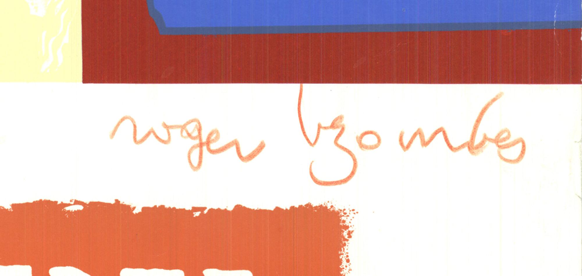 Bezombes Frankreich Europa, 1981 - Unterschrift Fremdenverkehrsamt Frankreich (Zeitgenössisch), Print, von Roger Bezombes