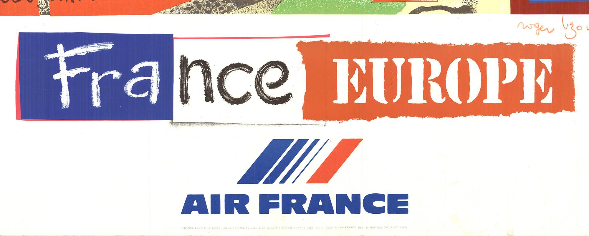 Bezombes Frankreich Europa, 1981 - Unterschrift Fremdenverkehrsamt Frankreich im Angebot 2