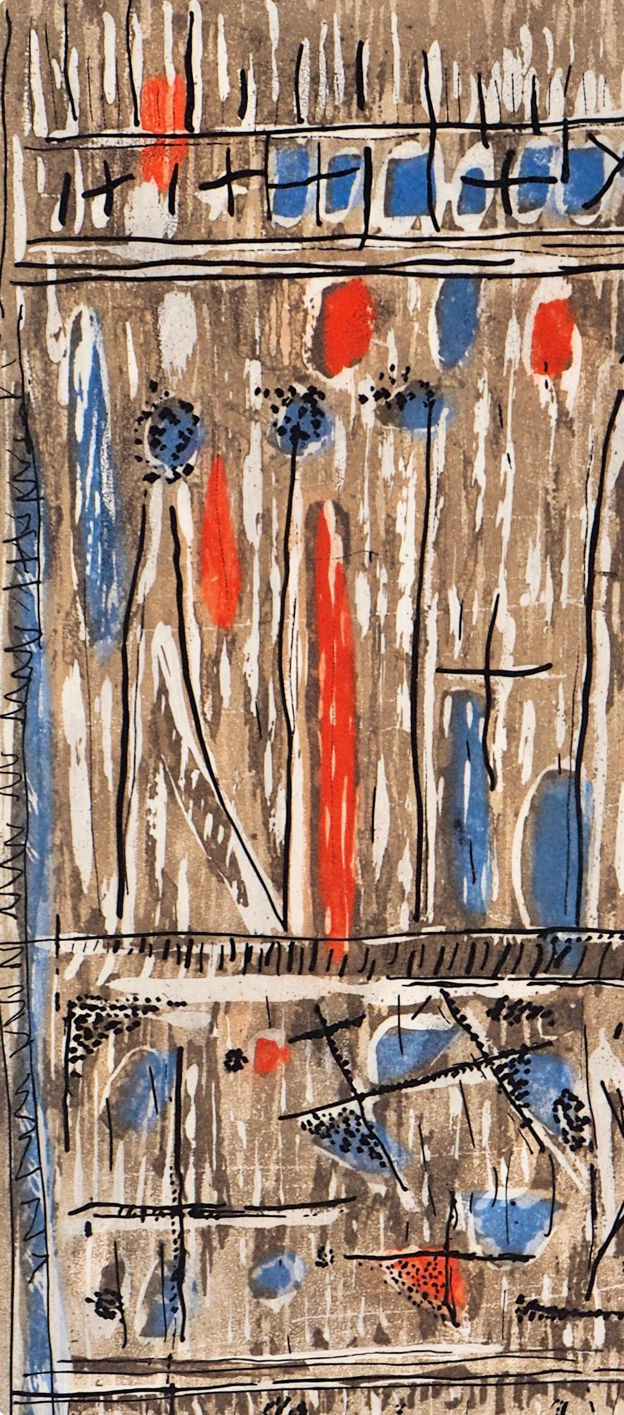 Centro, Paroles peintes I, Roger Bissière For Sale 1