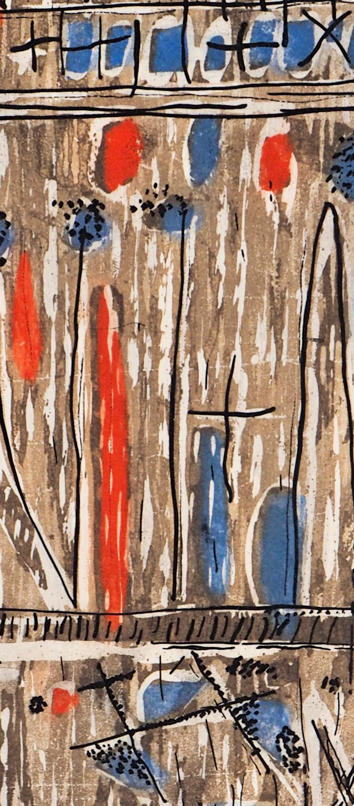 Centro, Paroles peintes I, Roger Bissière For Sale 3