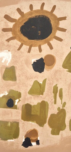 Roger Bissiere, Sun, from XXe Siecle, 1964