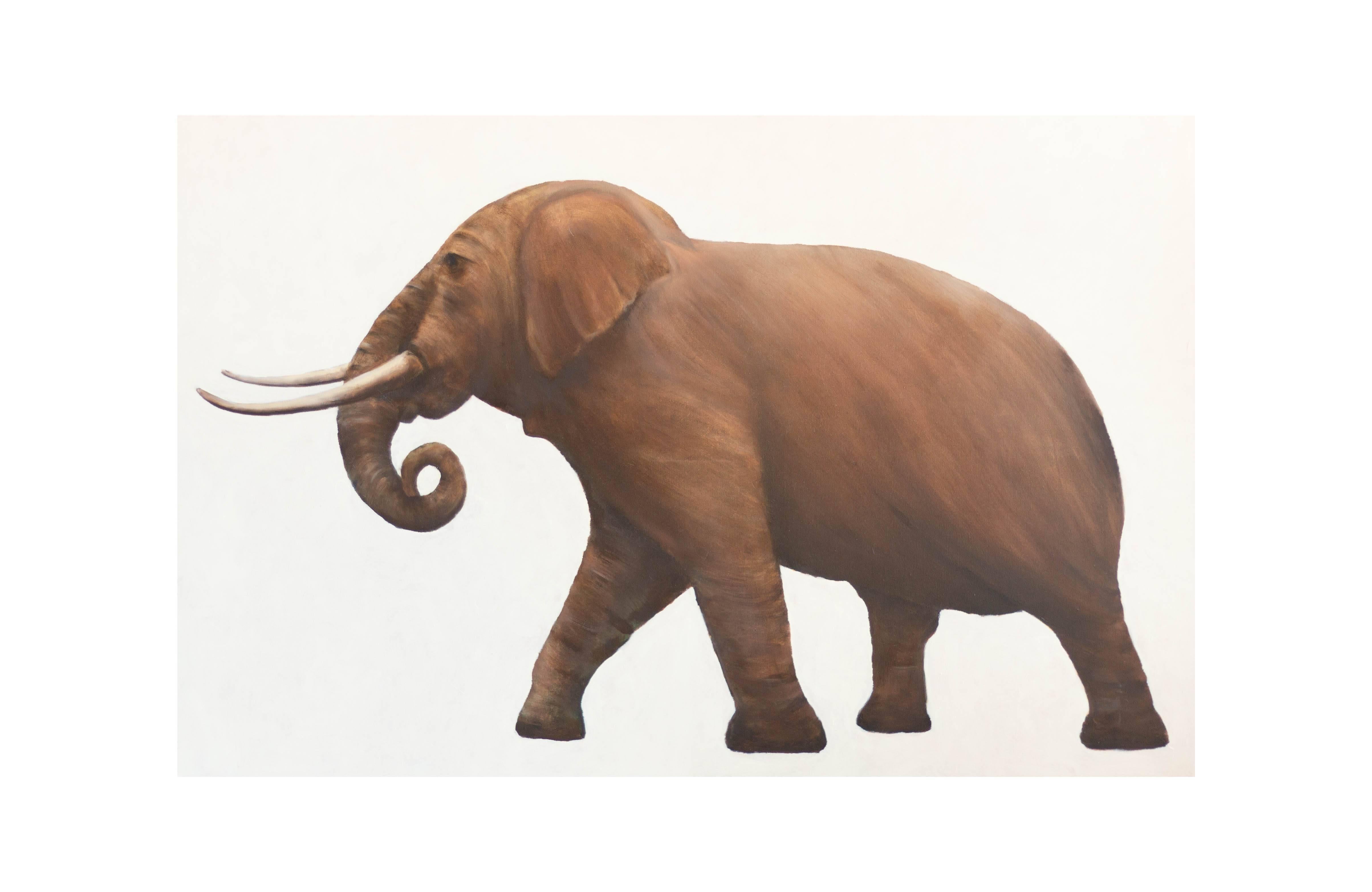 Roger Bole Animal Painting - Elephant