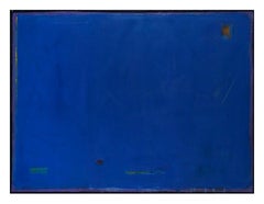 Abstract in Blue, Animal Crackers writer and illustrator, 20th Century 