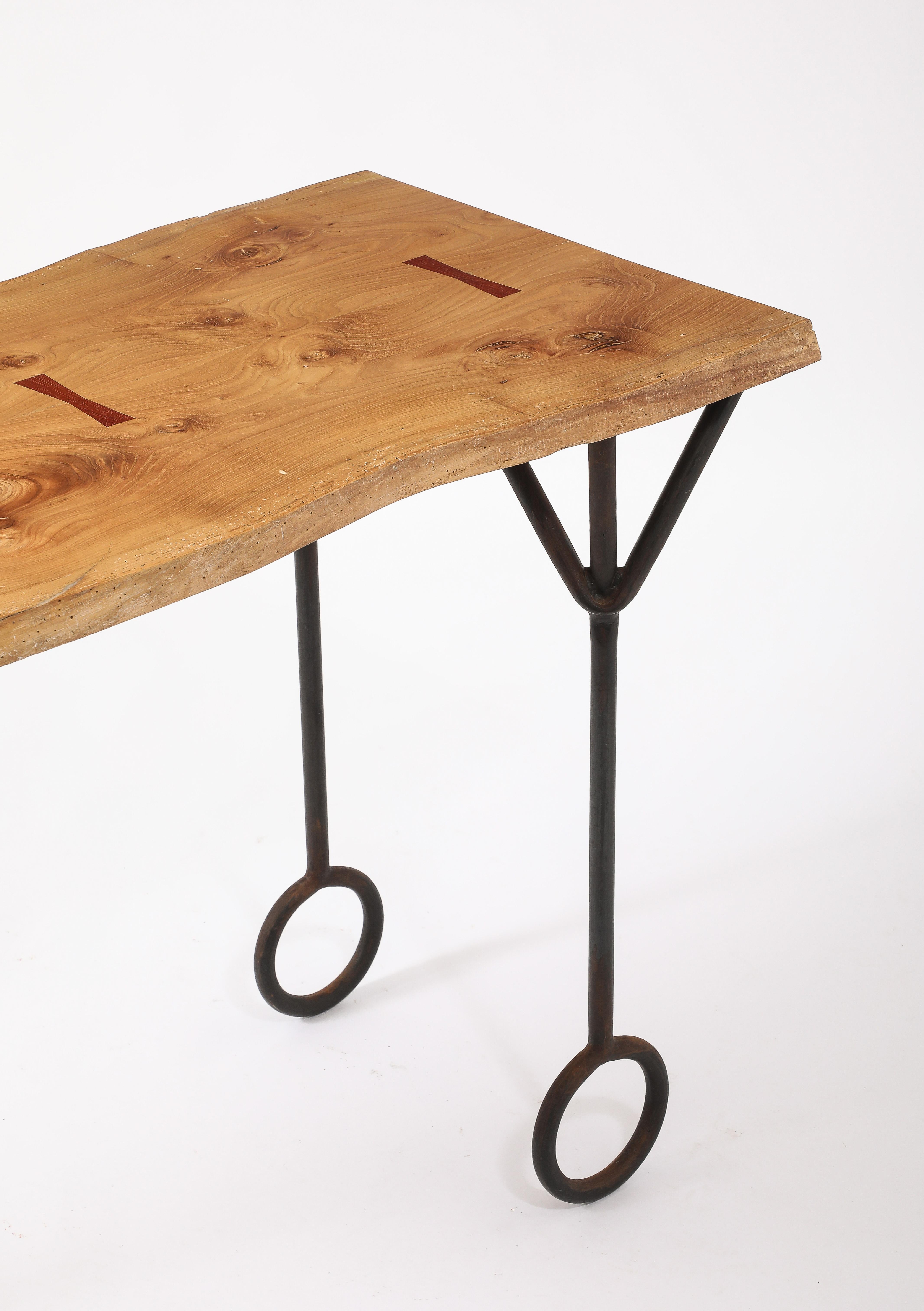 Roger Bouscayrol Console, France 1980's For Sale 5