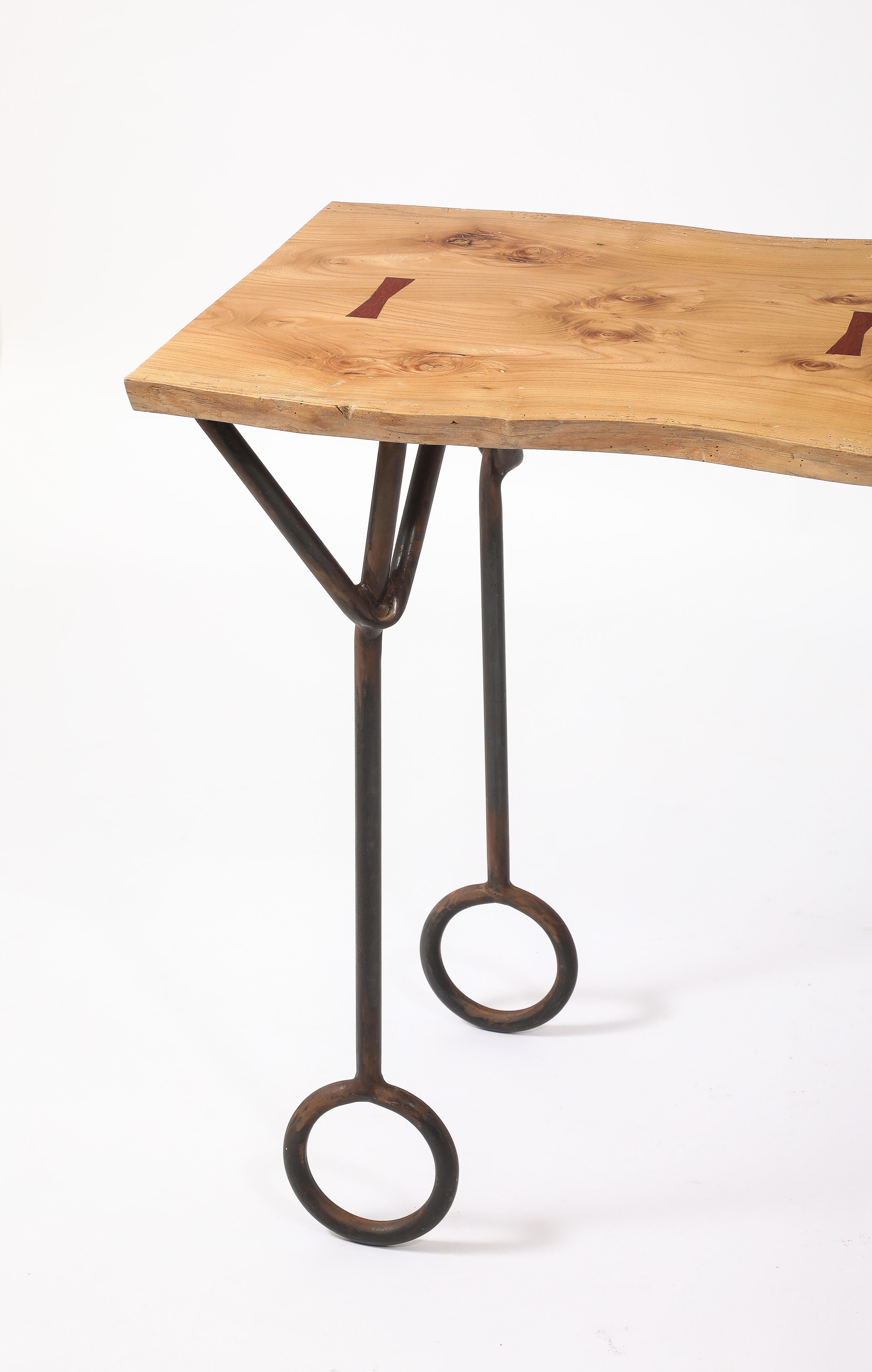French Roger Bouscayrol Console, France 1980's For Sale
