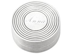 Roger Briggs Vinagrera georgiana de plata de ley de la década de 1790