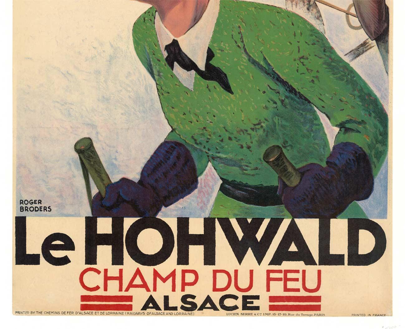 Original 'Le Hohwald Champ du Feu, Alsace