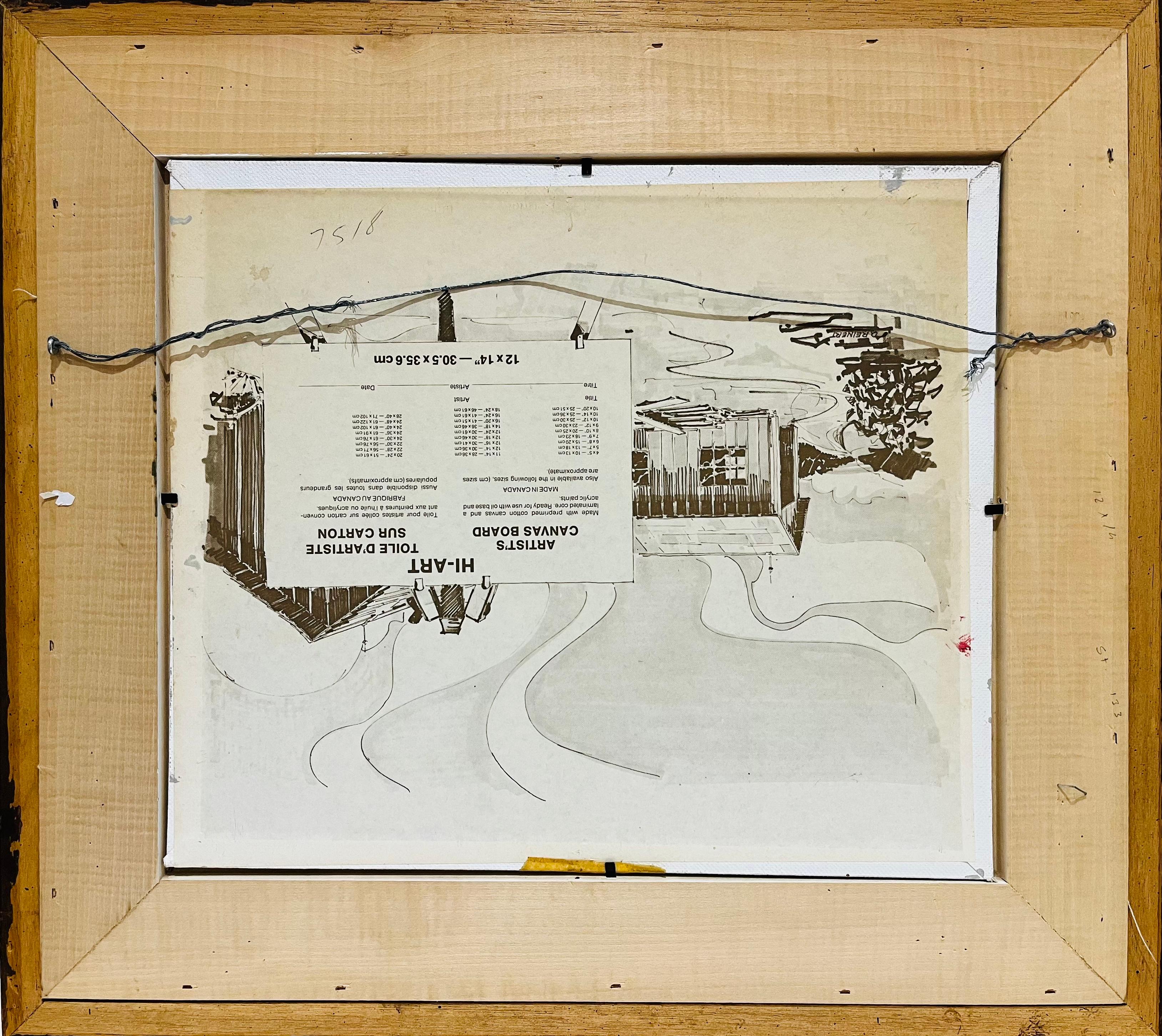 Still Life - Black Portrait Painting by Roger Cantin