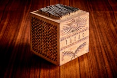 Roger Capron Tobacco Jar, Ceramic, Vintage French Design, 1970s