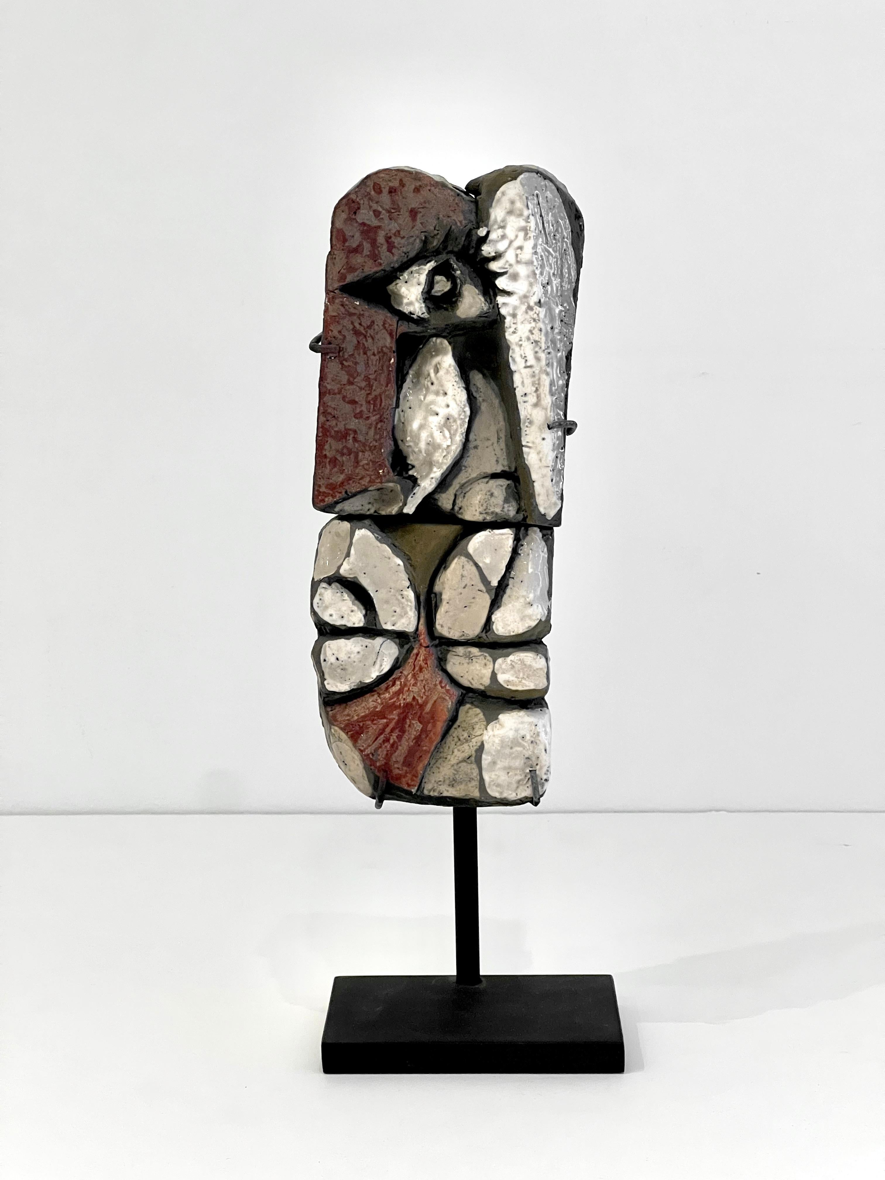 Abstract Ceramic Figural Sculpture by Roger Capron, France, 1970s.
Although he is primarily known for his tables, Roger Capron went on to create amazing sculptures later in his life.
