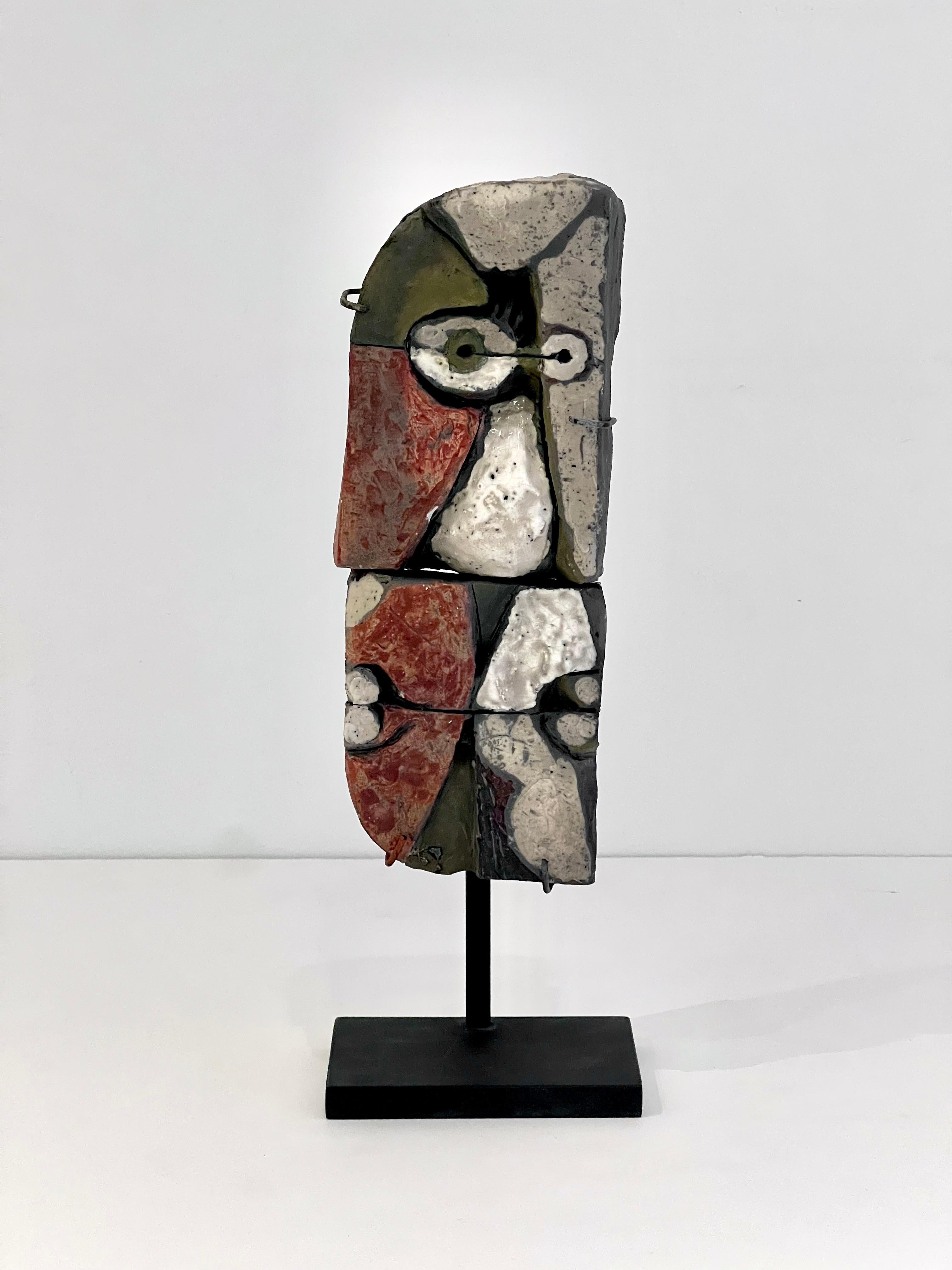 Abstract Ceramic Figural Sculpture by Roger Capron, France, 1970s.
Although he is primarily known for his tables, Roger Capron went on to create amazing sculptures later in his life.