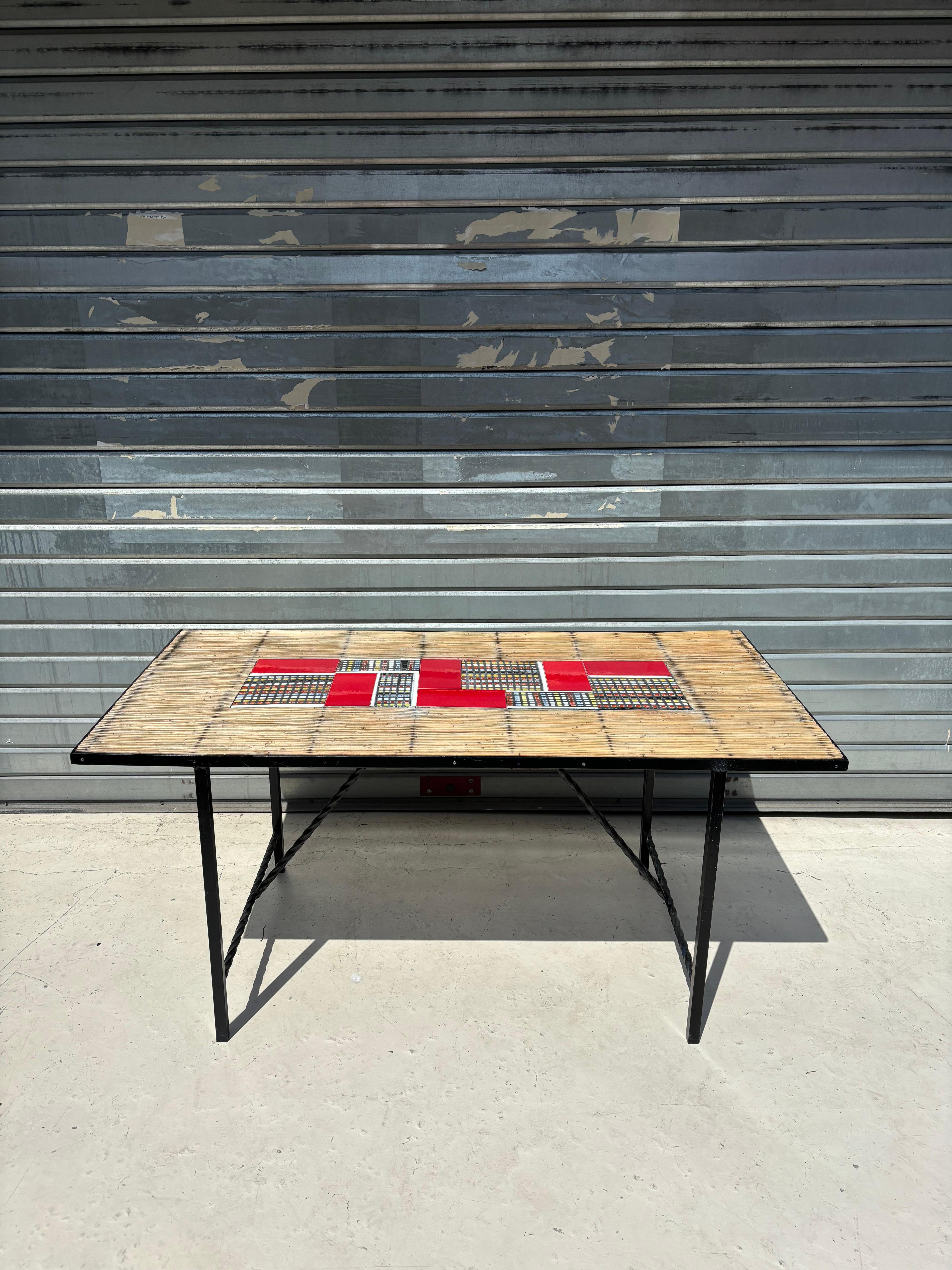 Mesa de comedor Roger Capron y Audoux Minet en venta 4