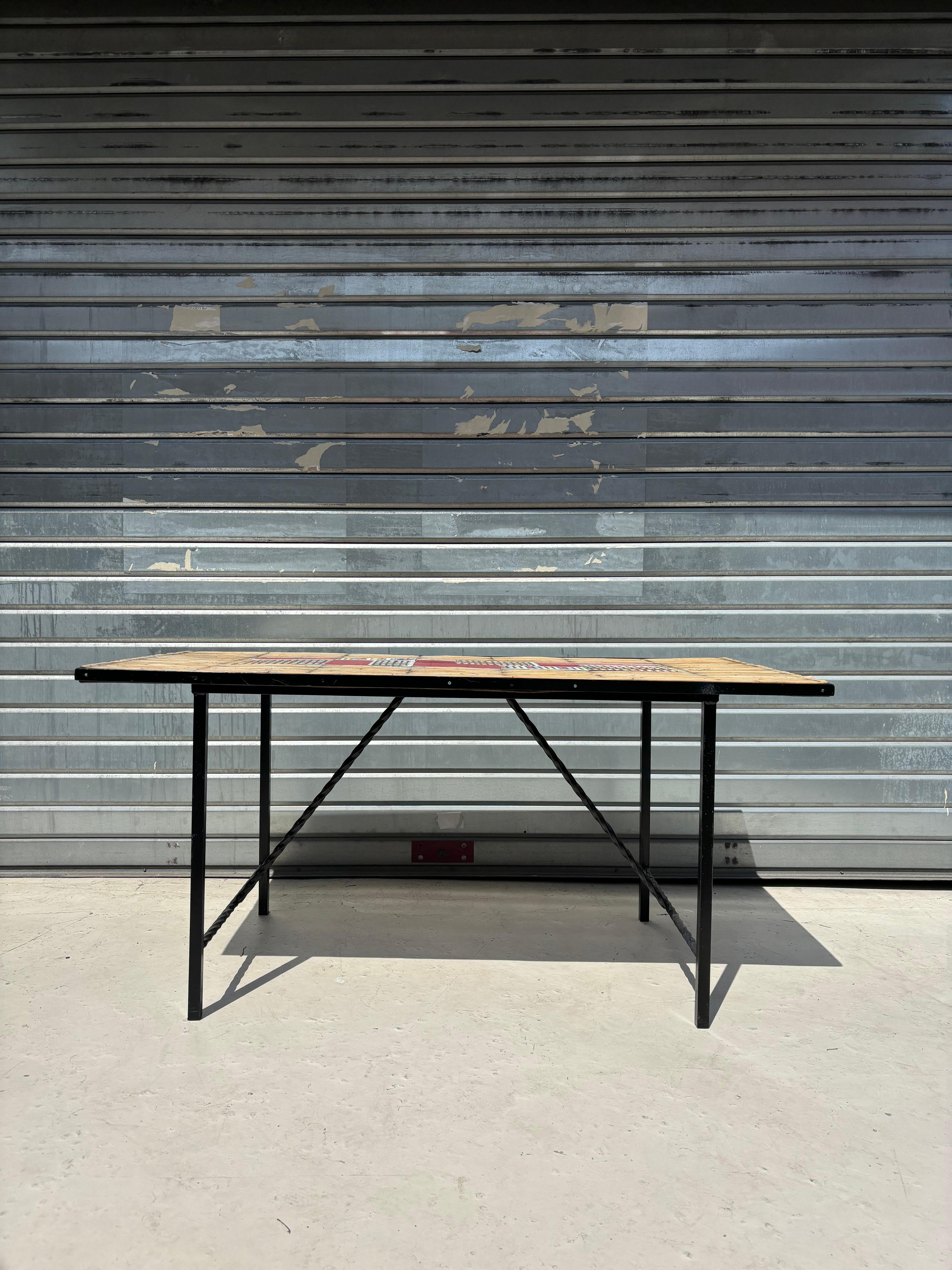 Mesa de comedor Roger Capron y Audoux Minet en venta 5