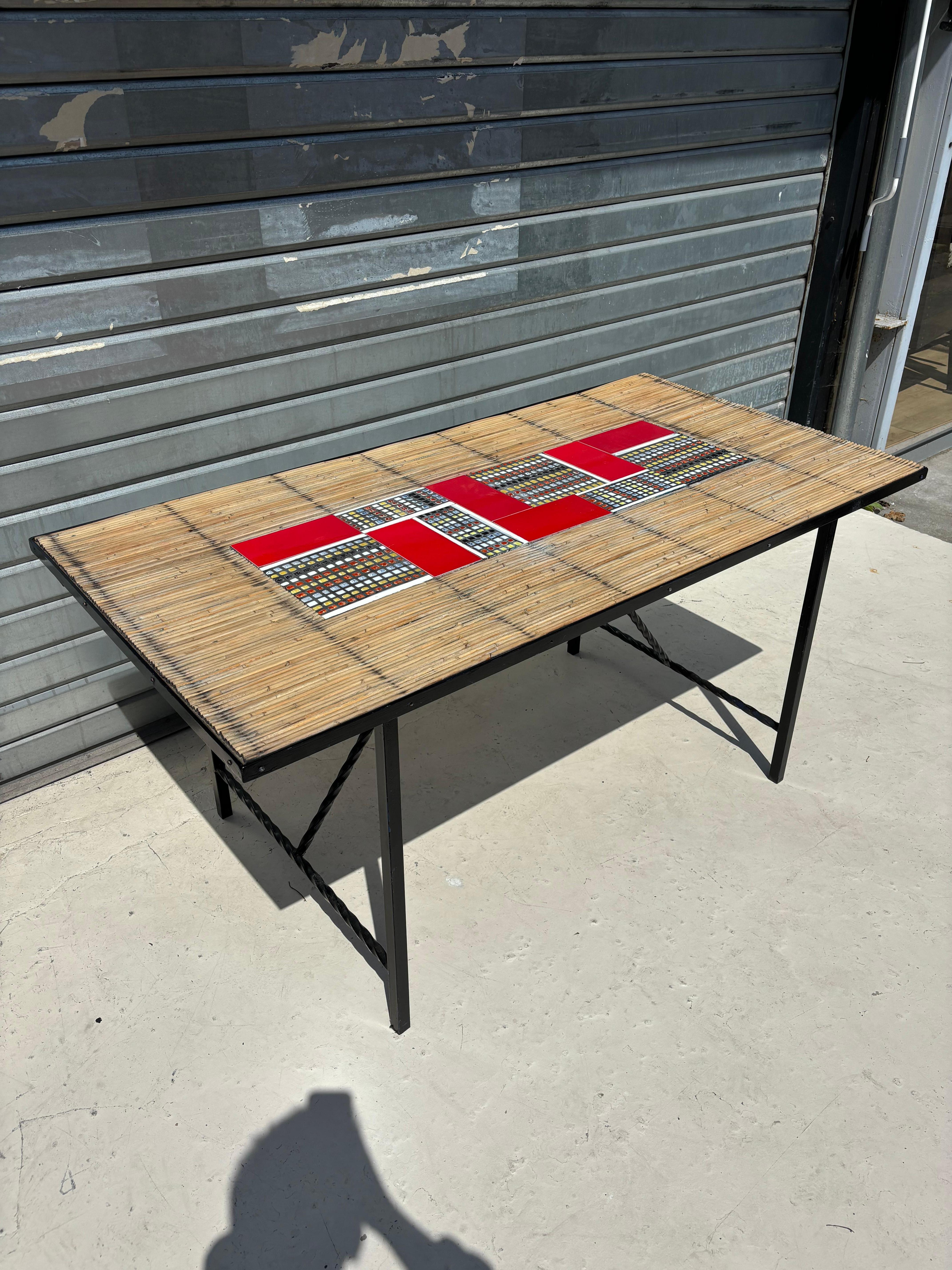 Mesa de comedor Roger Capron y Audoux Minet en venta 6