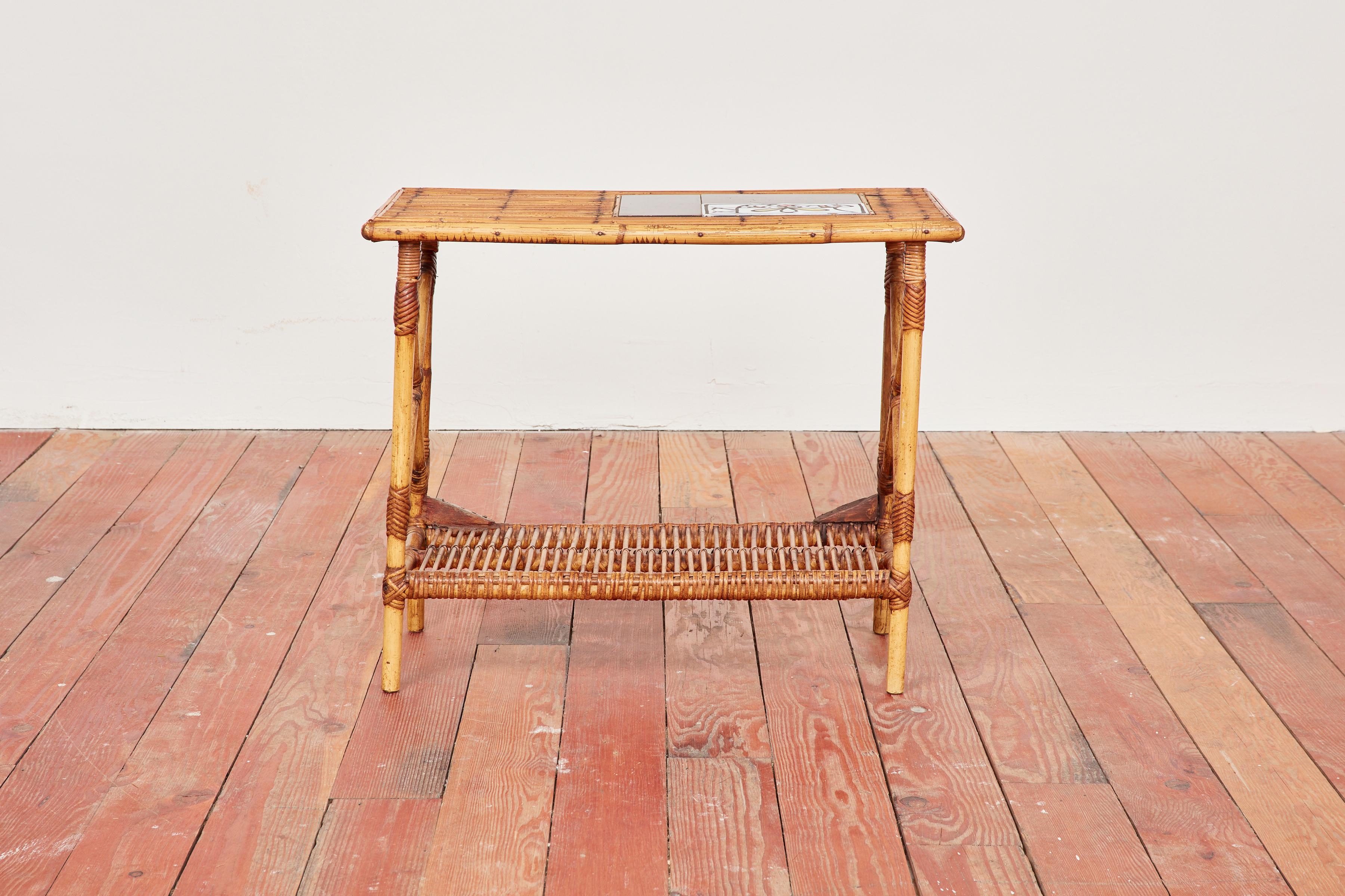 Roger Capron & Audoux Minet Table In Good Condition In Beverly Hills, CA