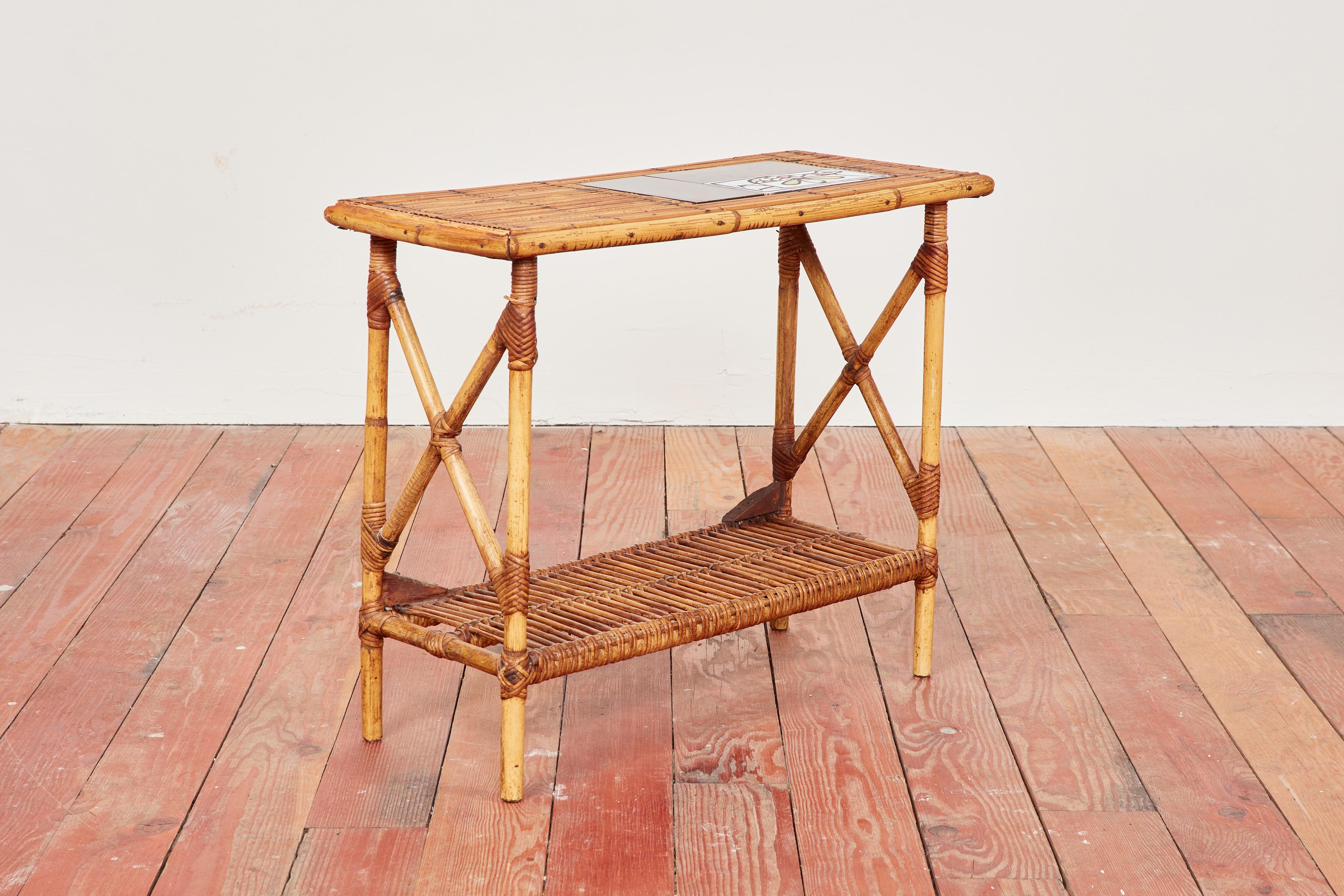 Bamboo Roger Capron & Audoux Minet Table 