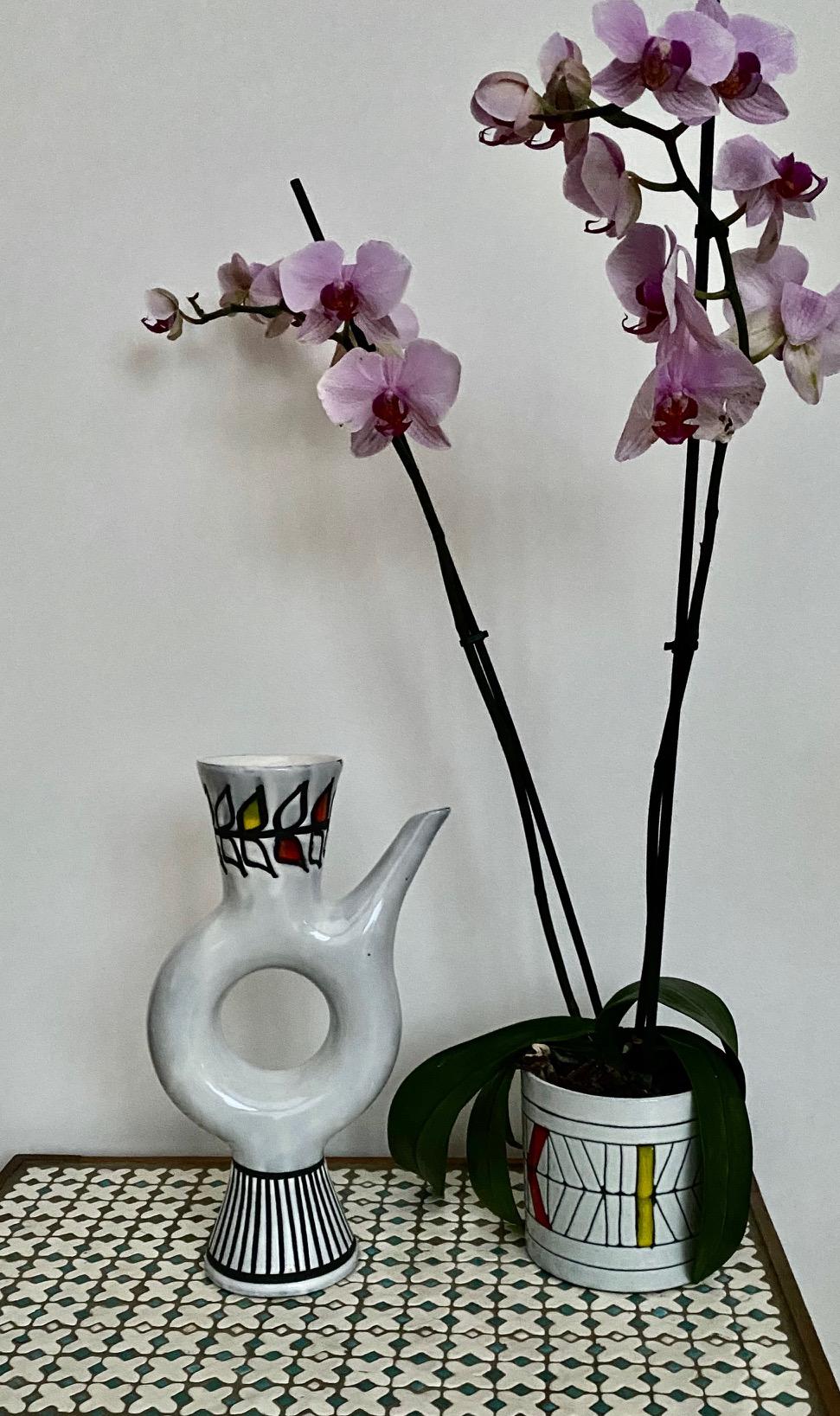 Roger Capron Ceramic Pitcher, 1950s 1