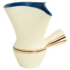 Roger Capron Ceramic Pitcher for Vallauris, France, 1950's