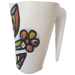 Roger Capron Ceramic Pitcher Vallauris, France, 1950 Roger Capron Ceramic Pitcher Vallauris, France, 1950