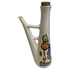 Brocca "RHUM" in ceramica di Roger Capron da Vallauris, anni '50
