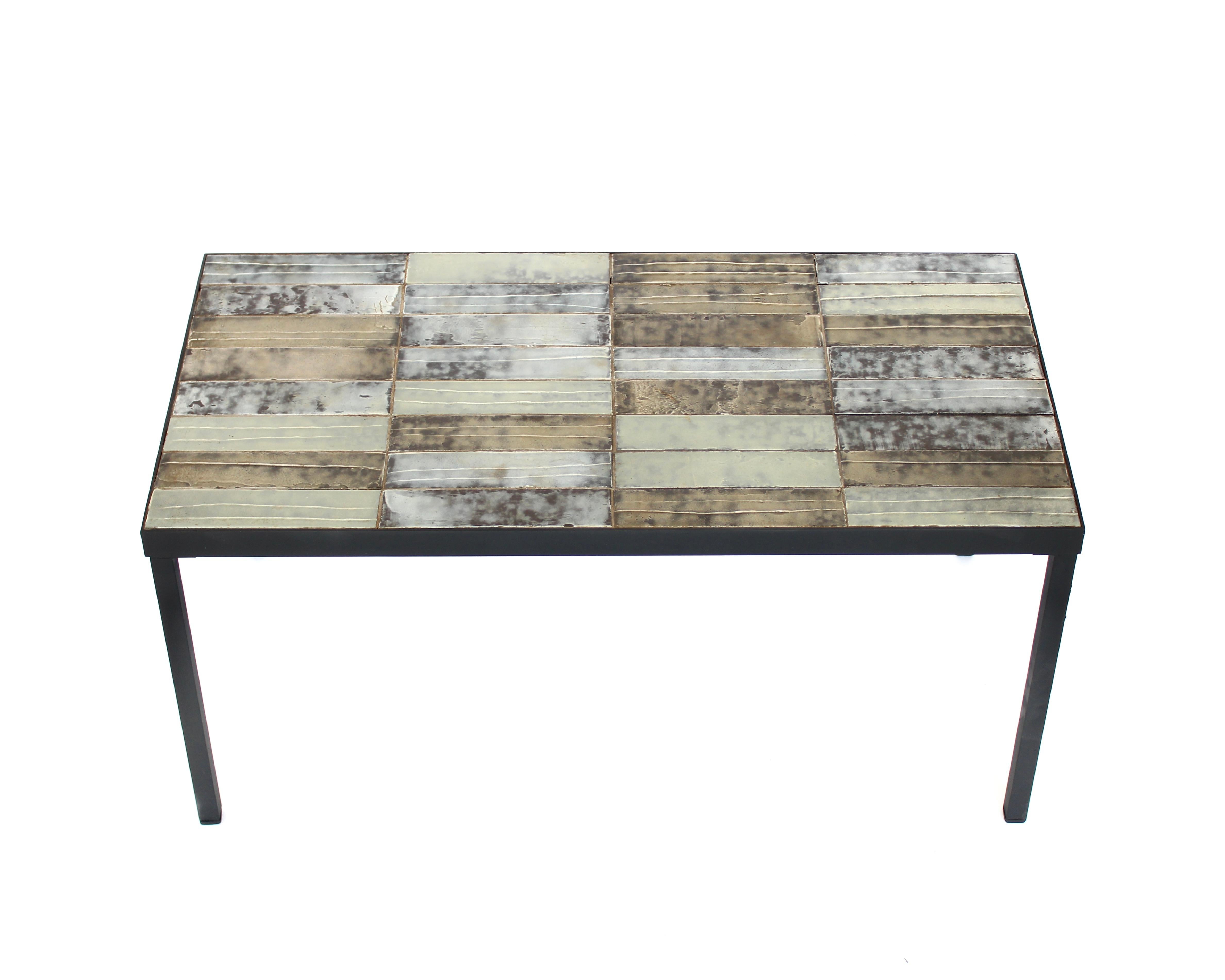 Milieu du XXe siècle Table basse ou d'appoint Roger Capron Vallauris, France en vente