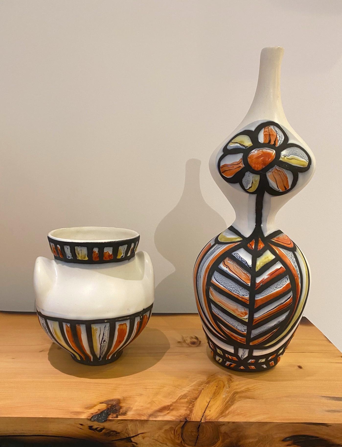 Mid-20th Century Roger Capron Ceramic Vase, 1956