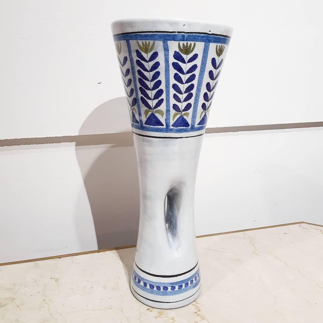 Roger Capron Ceramic Vase Vallauris France 1950

A 