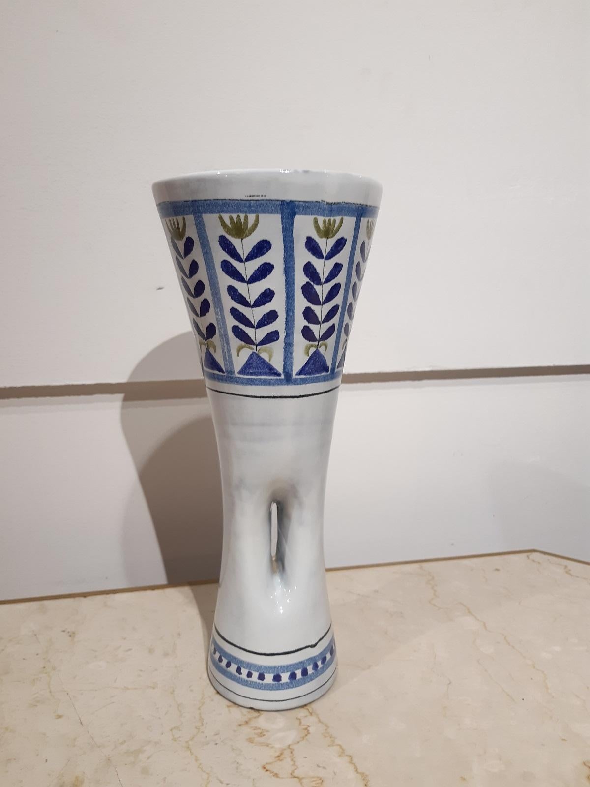Roger Capron Ceramic Vase Vallauris, France 1950 2