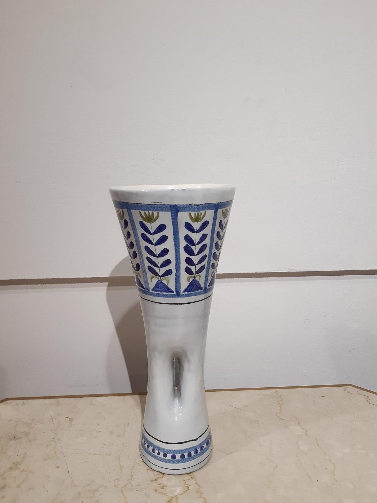 Roger Capron Ceramic Vase Vallauris, France 1950 3