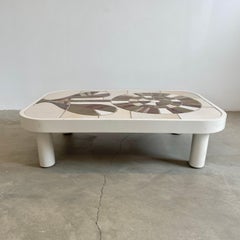 Table basse Roger Capron, France, années 1970