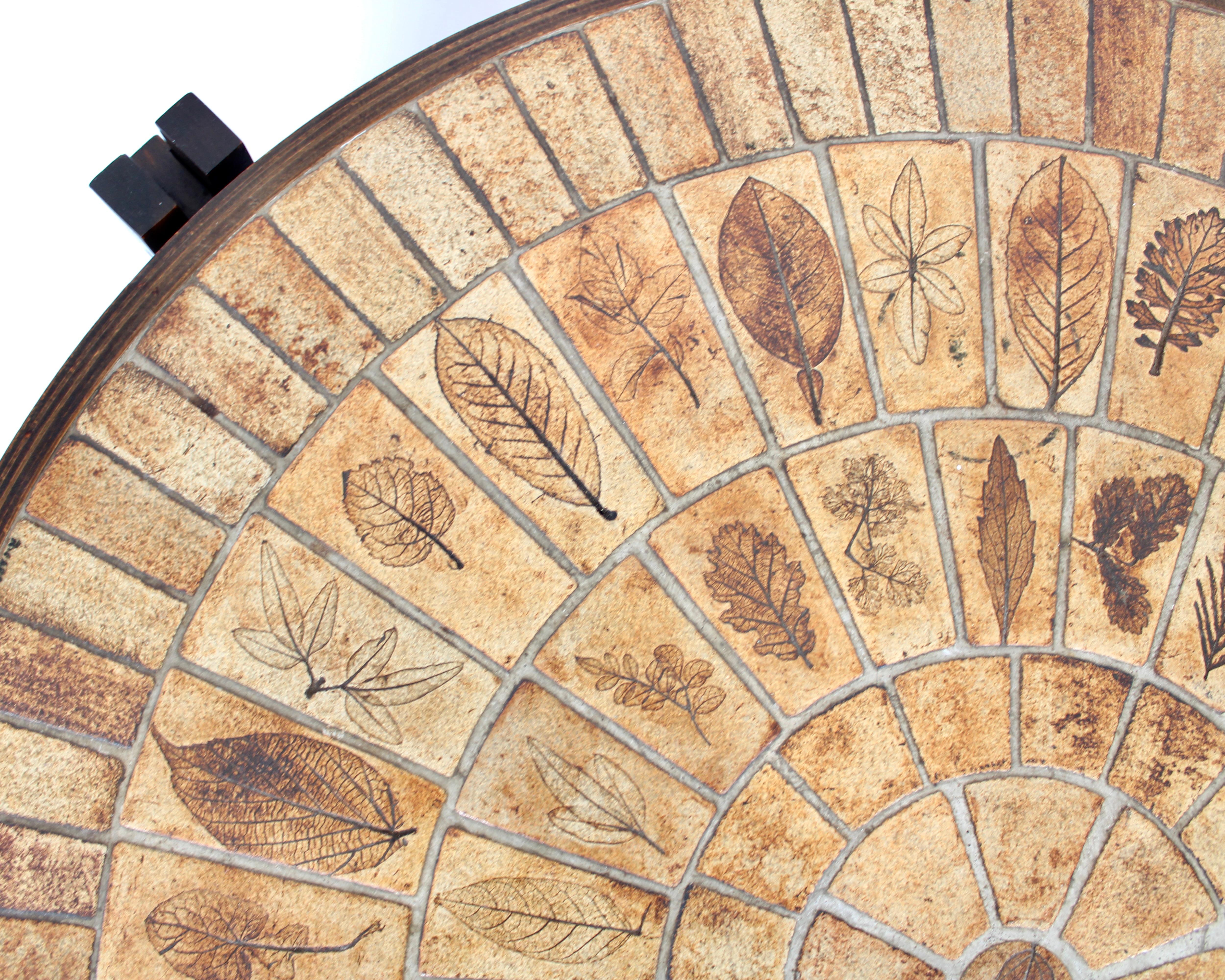 Roger Capron Table basse en céramique Les Herbiers Garrigue c1960 en vente 4