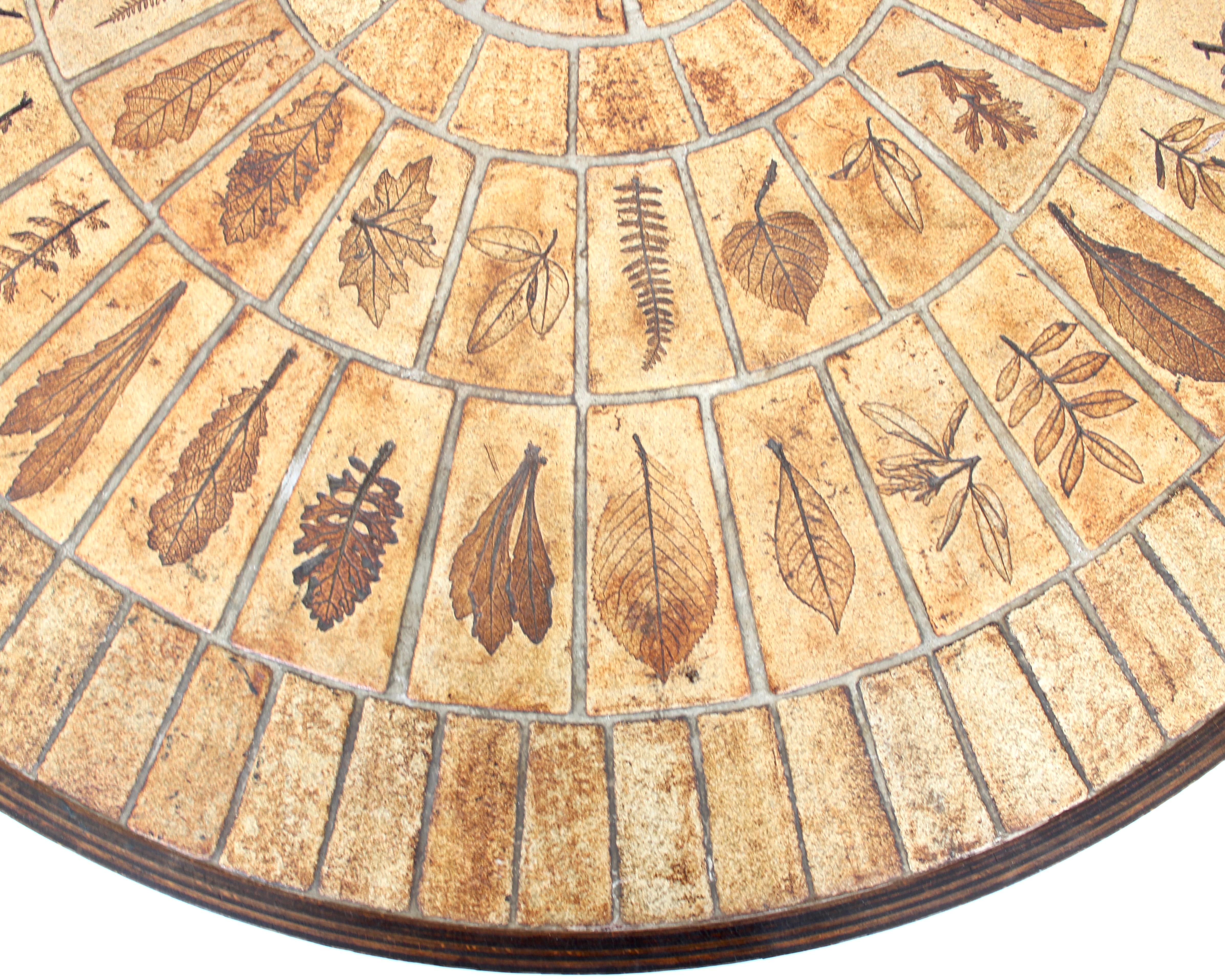 Roger Capron Table basse en céramique Les Herbiers Garrigue c1960 en vente 1