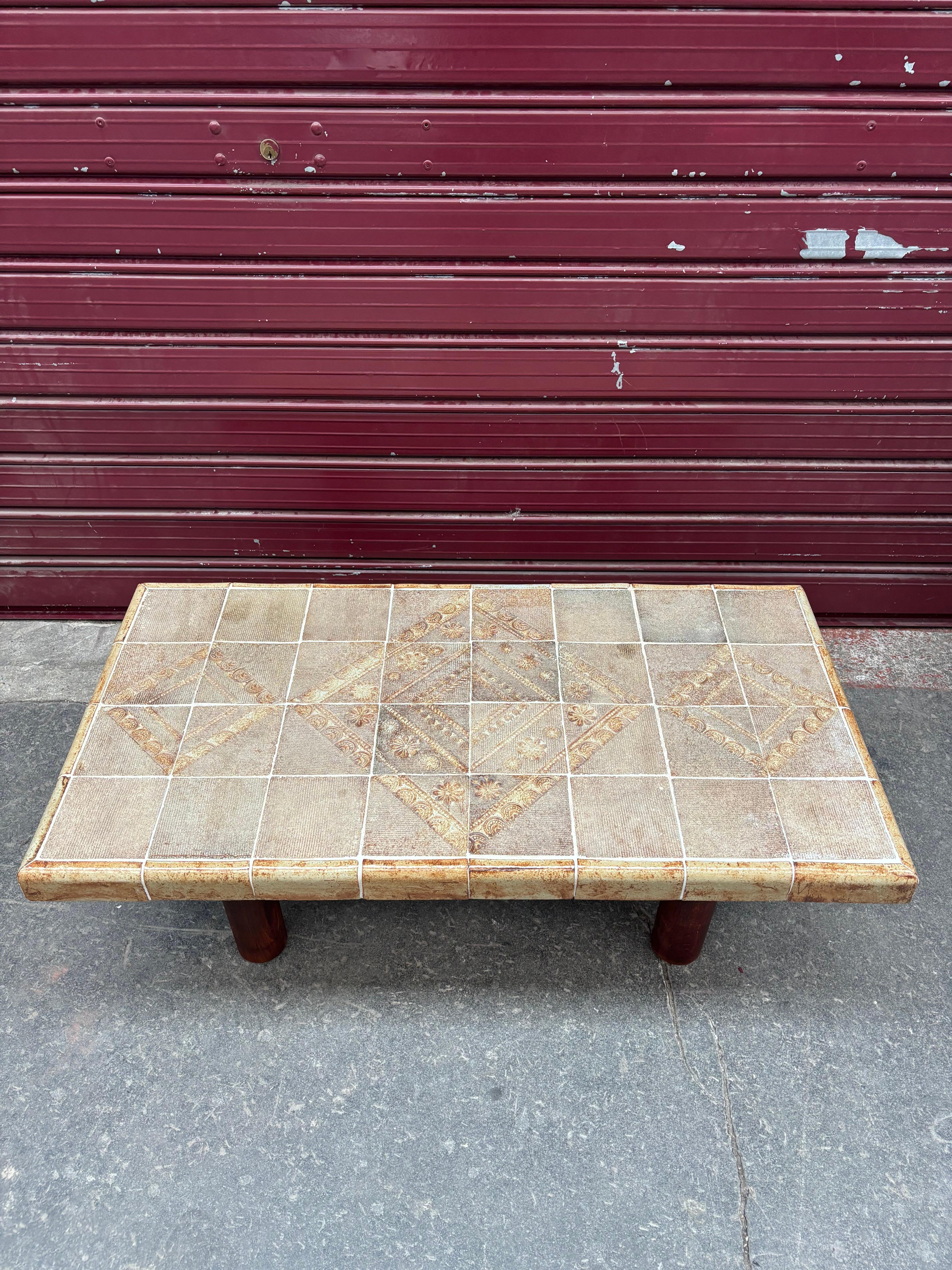 Mid-Century moderno Tavolino Roger Capron in vendita