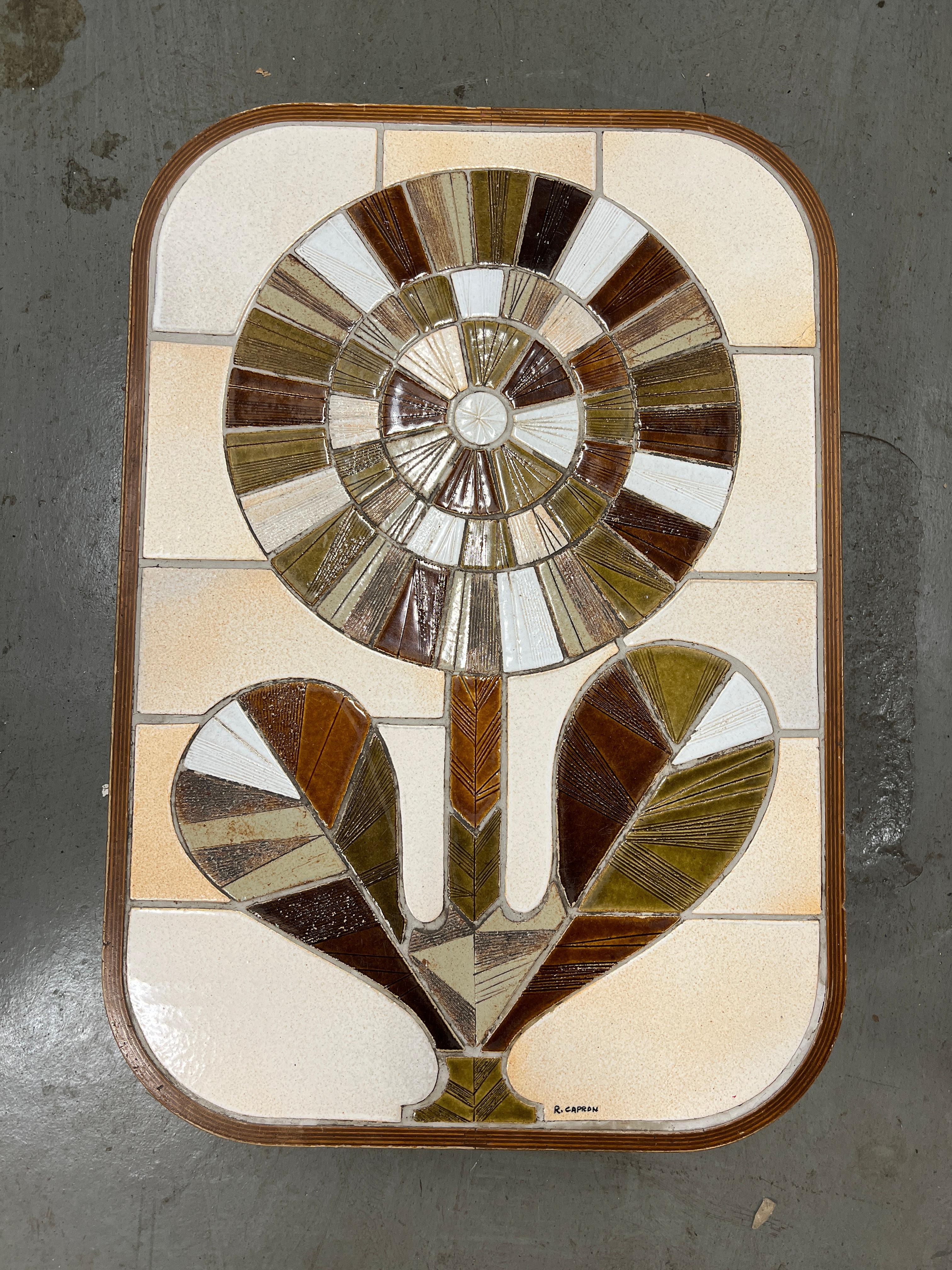Mid-Century Modern Table basse Roger Capron
