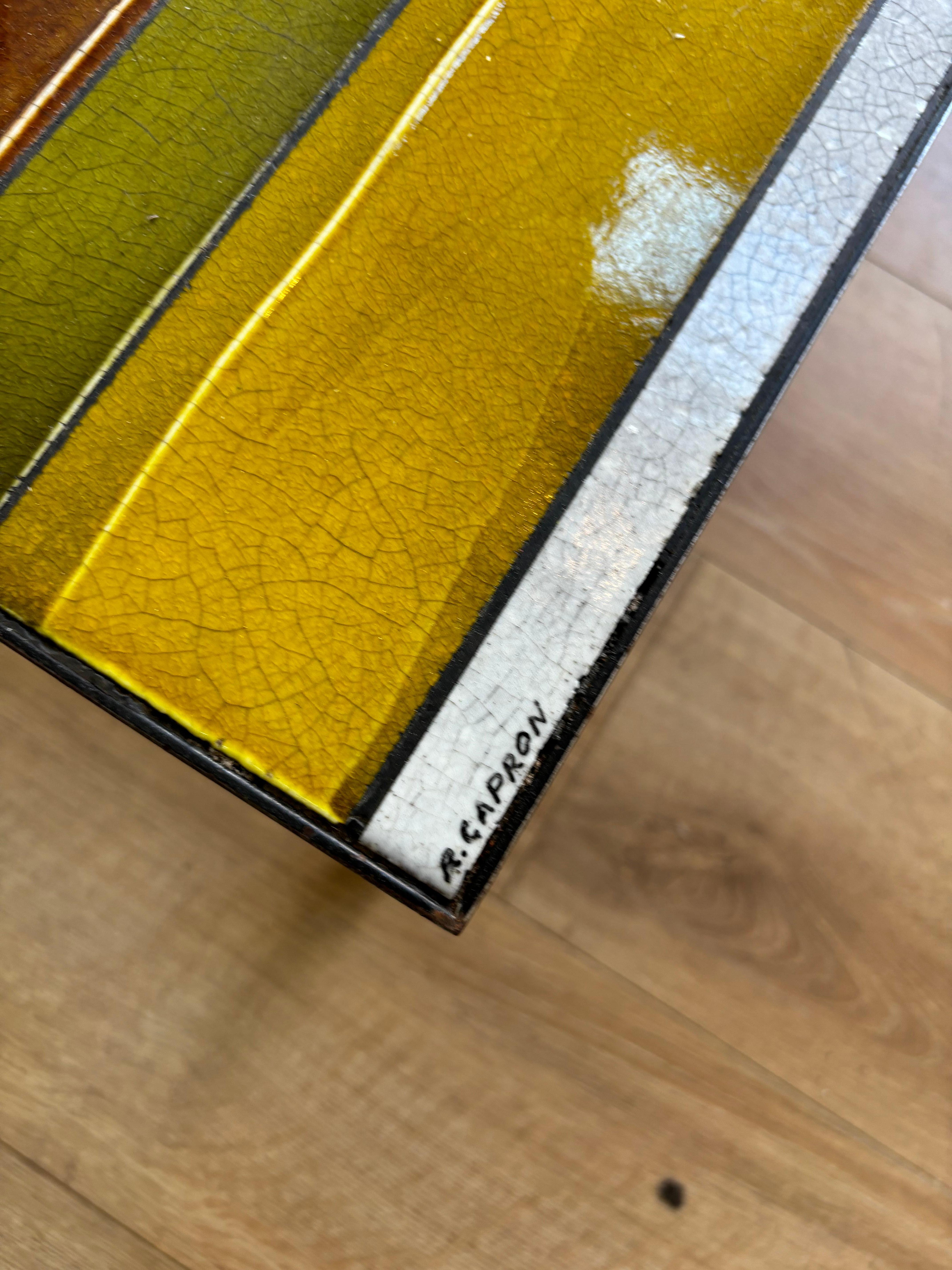 Roger Capron coffee table In Good Condition In SAINT-OUEN-SUR-SEINE, FR