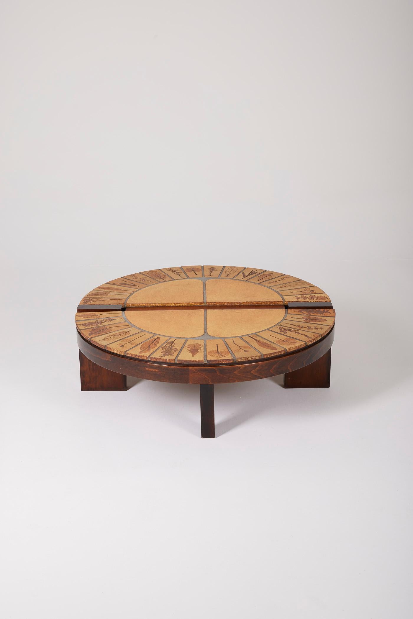 table ronde roger capron