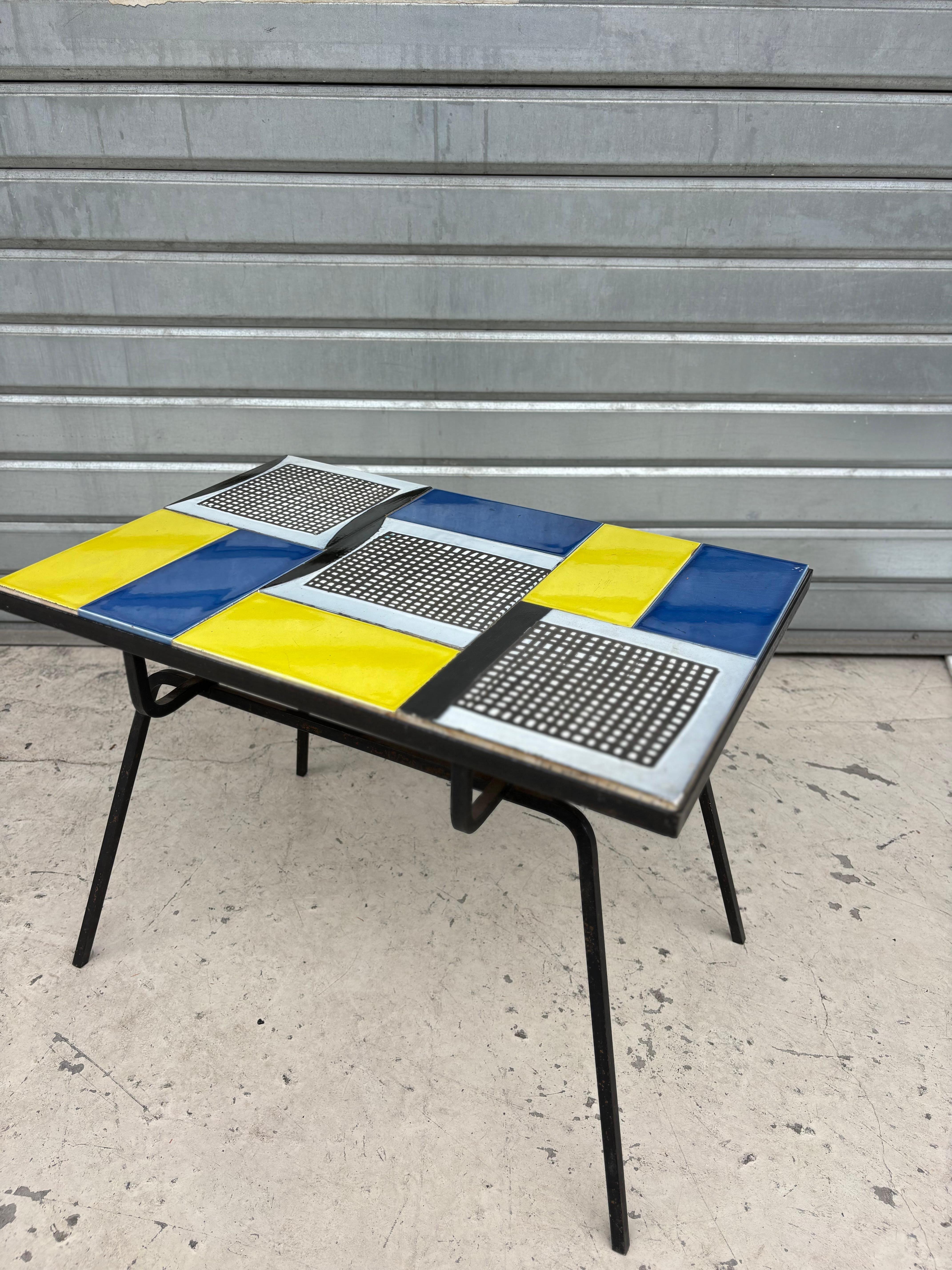 Mid-20th Century Roger Capron coffee table For Sale