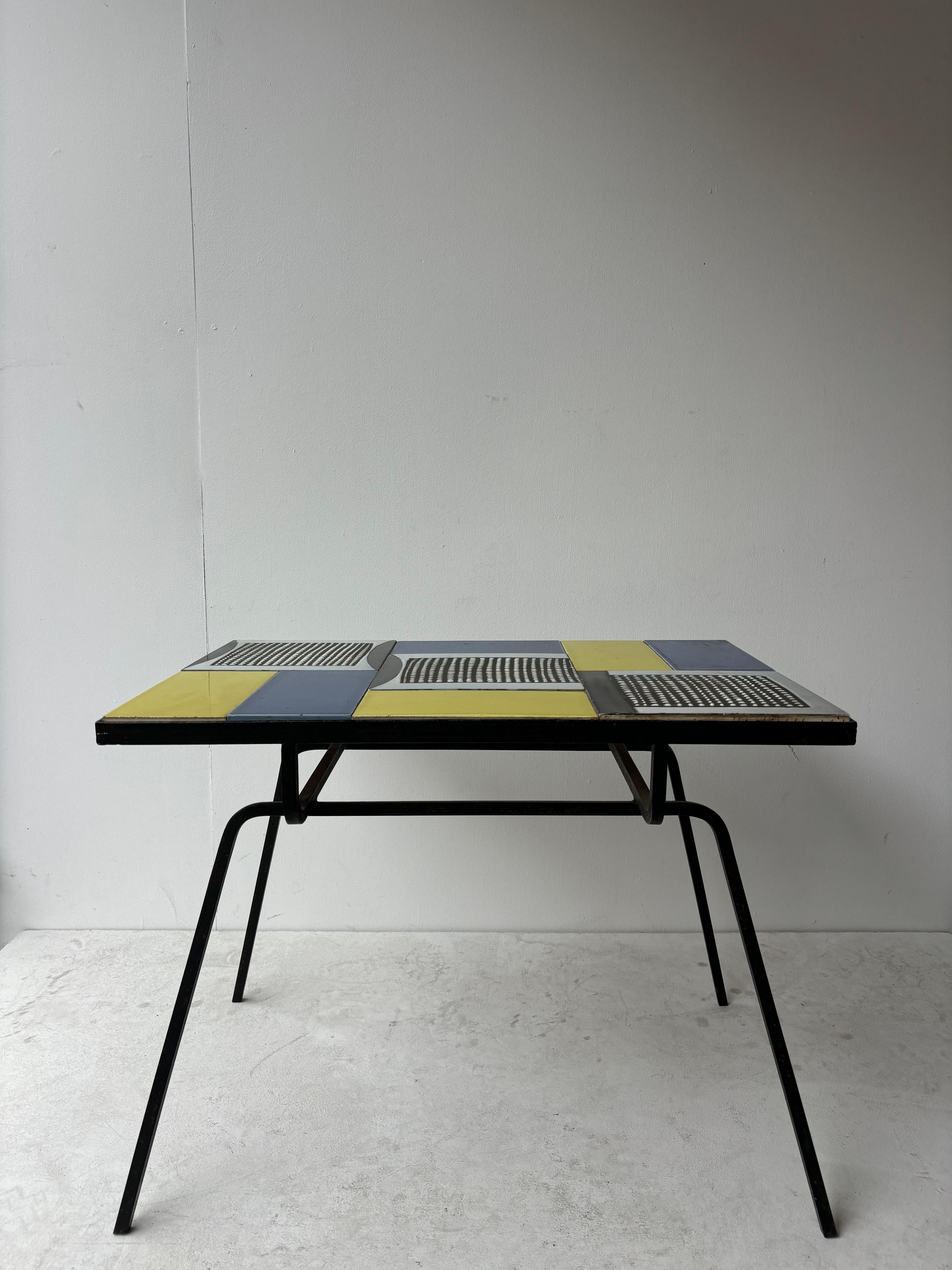 Ceramic Roger Capron coffee table For Sale
